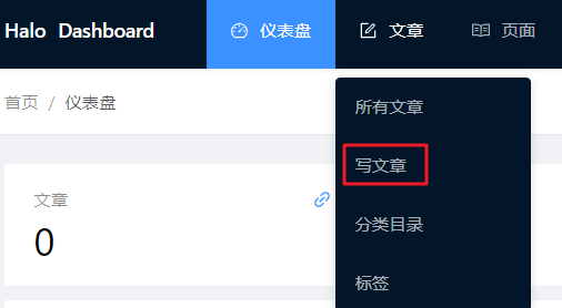 编写文章